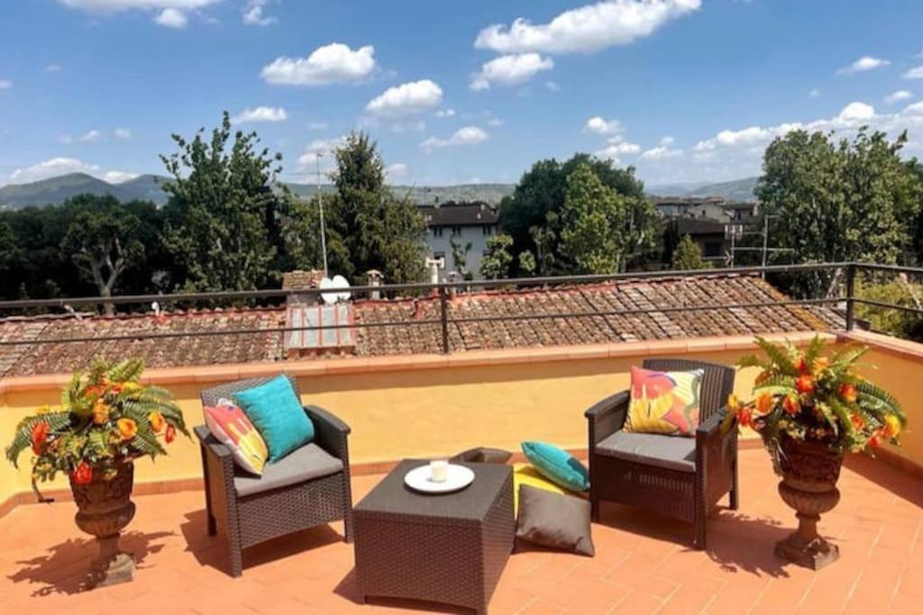 Terrace View Florence Attic Exterior foto